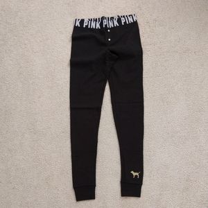 Victoria's Secret Pink thermal leggings, medium